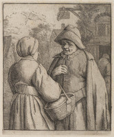 TvB G 2066
<br/>
Man en vrouw in gesprek
<br/>
<em>Ostade, Adriaen van (1610-1684)</em>